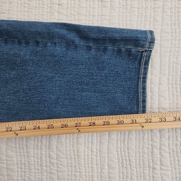 NWT True Religion Rocco Jeans Men's 36x32 Light Relaxed Flap Pocket Green Stitch - Picture 13 of 15